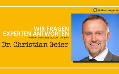 Dr. Christian Geier: Die Immobilie als Altersvorsorge [Videointerview]
